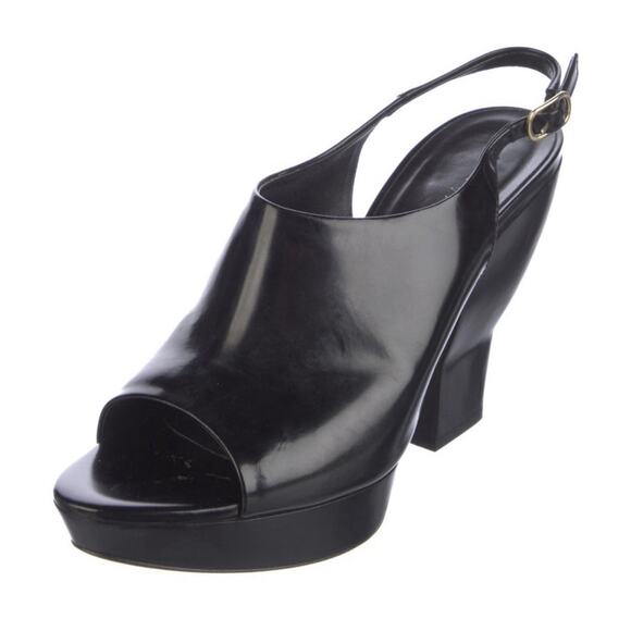 3.1 PHILLIP LIM Black Salma Platform Chunky Heel Sandal EU 40.5/US 10-10.5 EUC - Picture 1 of 5